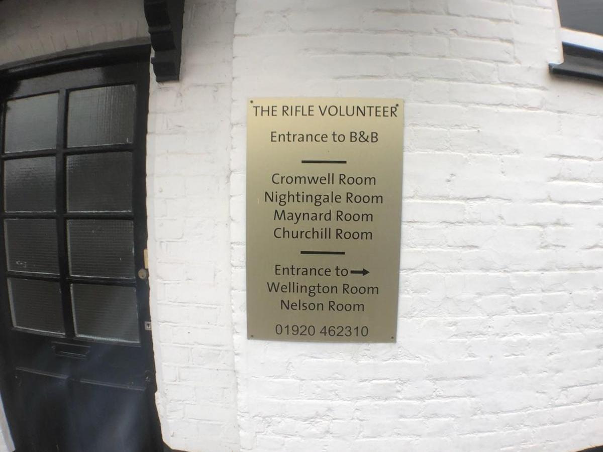 Bed and Breakfast The Rifle Volunteer Ware Exterior foto